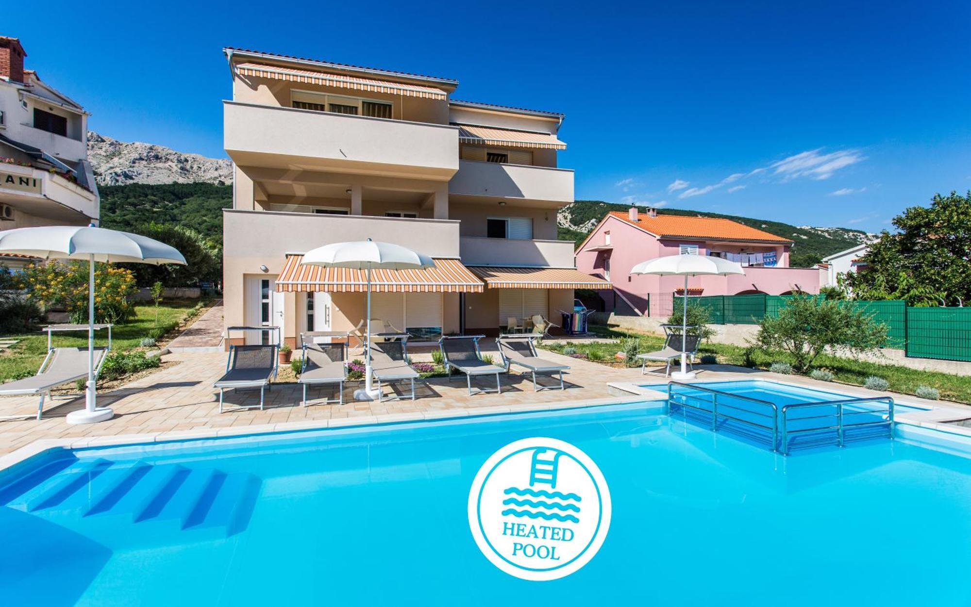 Apartments Viktorija Baška Екстериор снимка